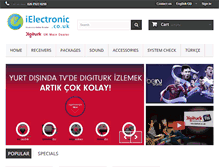 Tablet Screenshot of ielectronic.co.uk